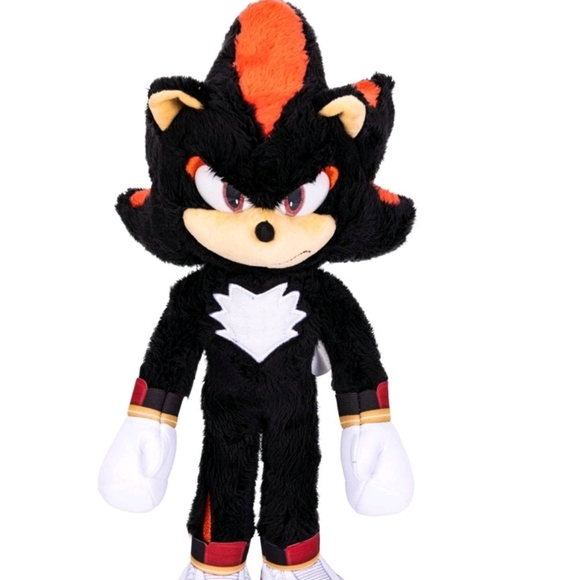 Sonic The Hedgehog 3 Shadow Deluxe Plush New With Tags 14" - Picture 5 of 5
